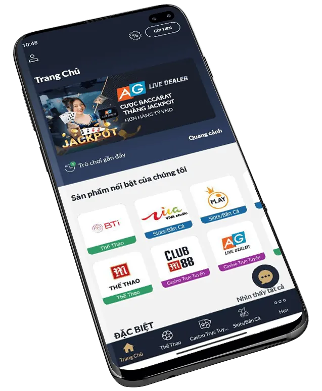 Gửi tiền và tham gia cá cược